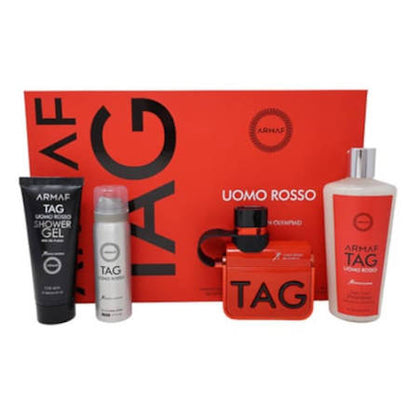 Estuche Tag Uomo Rosso